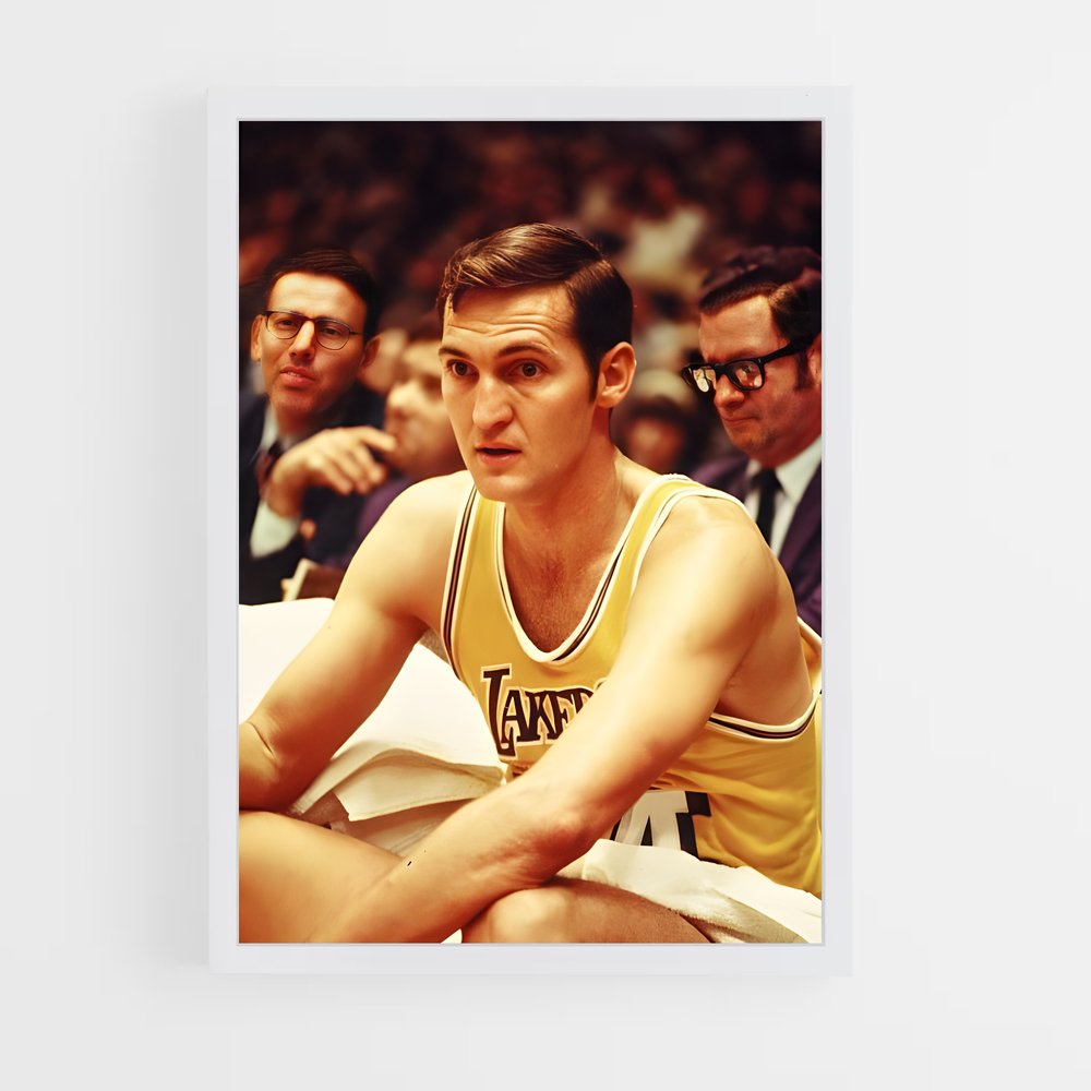 Poster Relaxing with Jerry – affiche Basketball (vue 3)